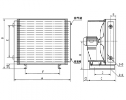 石狮FL型空气冷却器